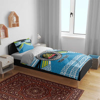 Personalised Tonga Lavengamalie College Bedding Set Polynesian Ngatu Tribal