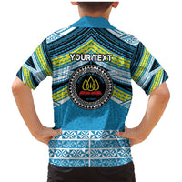 Personalised Tonga Lavengamalie College Family Matching Mermaid Dress and Hawaiian Shirt Polynesian Ngatu Tribal LT9 - Polynesian Pride