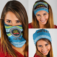 Personalised Tonga Lavengamalie College Neck Gaiter Polynesian Ngatu Tribal LT9 - Polynesian Pride