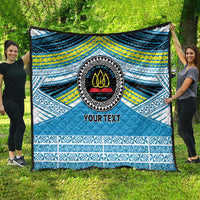 Personalised Tonga Lavengamalie College Quilt Polynesian Ngatu Tribal
