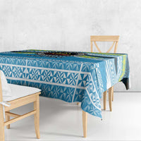 Personalised Tonga Lavengamalie College Tablecloth Polynesian Ngatu Tribal