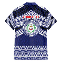 Personalised Tonga Sia'atoutai Theological College Family Matching Off Shoulder Maxi Dress and Hawaiian Shirt Polynesian Ngatu Tribal LT9 - Polynesian Pride