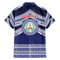 Personalised Tonga Sia'atoutai Theological College Family Matching Short Sleeve Bodycon Dress and Hawaiian Shirt Polynesian Ngatu Tribal LT9 - Polynesian Pride