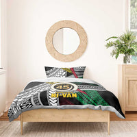 Ni-Van Vanuatu 45th Yumi Yumi Yumi Bedding Set Vanuatuan Boar Tusk Polynesian Pattern LT9 - Polynesian Pride