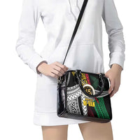Ni-Van Vanuatu 45th Yumi Yumi Yumi Shoulder Handbag Vanuatuan Boar Tusk Polynesian Pattern