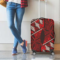 Vintage Ngatu Tribal Tonga Pattern Luggage Cover - Polynesian Pride