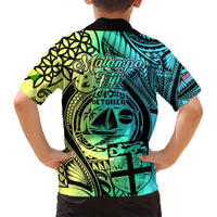 Malampa Fiji Day Hawaiian Shirt Vanuatu Sand Drawing With Polynesian Pattern LT9 - Polynesian Pride