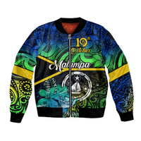 personalised-malampa-day-bomber-jacket-vanuatu-flowers-with-malampa-emblem-tribal-pattern