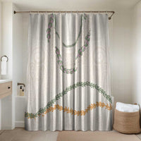 Aloha Lei Mikioi Bathroom Set Beige Polynesian Tribal Tatau Pattern - Polynesian Pride