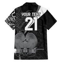Custom Papua New Guinea Cricket Hawaiian Shirt Tribal Bird of Paradise Tattoo LT9 - Polynesian Pride
