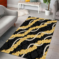 Aloha Melemele Hibiscus Pikake Lei Area Rug Hawaiian Quilt Pattern