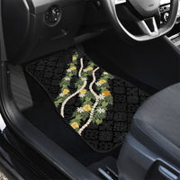 Puakenikeni Anthurium Pikake Lei Car Mats Hawaiian Quilt Pattern