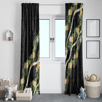 Puakenikeni Anthurium Pikake Lei Window Curtain Hawaiian Quilt Pattern