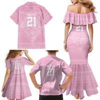 Custom New Zealand Basketball Indigenous Family Matching Mermaid Dress and Hawaiian Shirt LT9 - Polynesian Pride