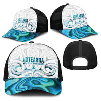 New Zealand Aotearoa Baseball Net Cap Maori Papua Shell Indigenous - Polynesian Pride