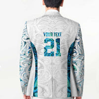 Custom New Zealand Aotearoa Blazer Maori Paua Shell Indigenous - Polynesian Pride