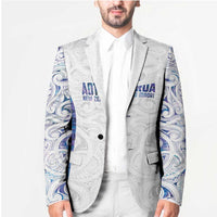 Custom New Zealand Aotearoa Blazer Purple Maori Paua Shell Indigenous - Polynesian Pride