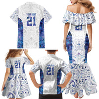 Custom New Zealand Aotearoa Family Matching Mermaid Dress and Hawaiian Shirt Purple Maori Paua Shell Indigenous LT9 - Polynesian Pride