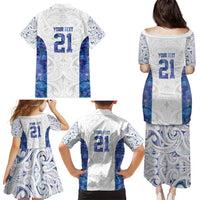 Custom New Zealand Aotearoa Family Matching Puletasi and Hawaiian Shirt Purple Maori Paua Shell Indigenous LT9 - Polynesian Pride