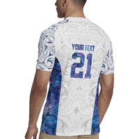 Custom New Zealand Aotearoa Rugby Jersey Purple Maori Paua Shell Indigenous LT9 - Polynesian Pride