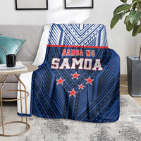 Rugby Toa Samoa Blanket Samoa mo Samoa Island Warrior Pride - Polynesian Pride