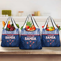Rugby Toa Samoa Grocery Bag Samoa mo Samoa Island Warrior Pride - Polynesian Pride