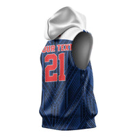 Custom Rugby Toa Samoa Sleeveless Hoodie Samoa mo Samoa Island Warrior Pride - Polynesian Pride