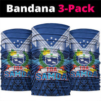 Rugby Toa Samoa Neck Gaiter Samoa mo Samoa Strength in Tatau - Polynesian Pride
