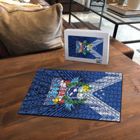 Rugby Toa Samoa Puzzle Samoa mo Samoa Strength in Tatau - Polynesian Pride
