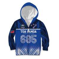 Toa Samoa 685 Kid Hoodie Uso Aso Uma For Life For Samoa - Polynesian Pride