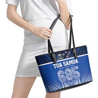 Toa Samoa 685 Leather Tote Bag Uso Aso Uma For Life For Samoa - Polynesian Pride
