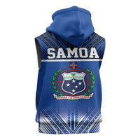 Toa Samoa 685 Sleeveless Zip Hoodie Uso Aso Uma For Life For Samoa - Polynesian Pride