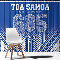 Toa Samoa 685 Window Curtain Uso Aso Uma For Life For Samoa - Polynesian Pride