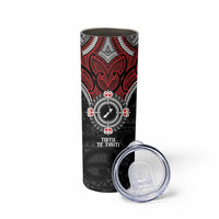 Aotearoa Proud To Be Maori Skinny Tumbler New Zealand Fight Together LT9 - Polynesian Pride