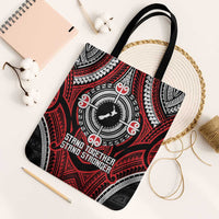 Aotearoa Proud To Be Maori Tote Bag New Zealand Fight Together - Polynesian Pride