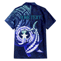 Personalised Northern Mariana Islands Family Matching Long Sleeve Bodycon Dress and Hawaiian Shirt Commonwealth Day 2024 LT9 - Polynesian Pride