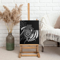 Personalised FSM Culture Day Canvas Wall Art Hammerhead Shark Tribal 2024