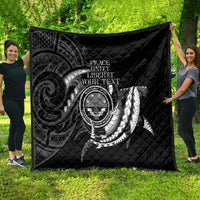 Personalised FSM Culture Day Quilt Hammerhead Shark Tribal 2024 LT9 - Polynesian Pride