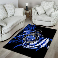 Personalised Chuuk FSM Culture Day Area Rug Hammerhead Shark Tattoo 2024