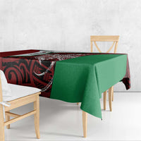 Personalised PNG East New Britain Province Tablecloth Bird of Paradise Tattoo Flag Motif - Polynesian Pride