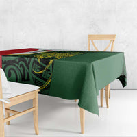 Personalised PNG East Sepik Province Tablecloth Bird of Paradise Tattoo Flag Motif - Polynesian Pride