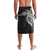 Personalised PNG Gulf Province Lavalava Bird of Paradise Tattoo Flag Motif - Polynesian Pride