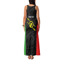 Personalised PNG Southern Highlands Province Family Matching Tank Maxi Dress and Hawaiian Shirt Bird of Paradise Tattoo Flag Motif LT9 - Polynesian Pride