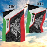 Personalised PNG Southern Highlands Province Garden Flag Bird of Paradise Tattoo Flag Motif LT9 - Polynesian Pride