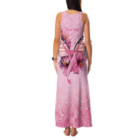 Faith Hope Love Butterfly Ribbon Personalised Family Matching Tank Maxi Dress and Hawaiian Shirt LT9 - Polynesian Pride