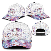 New Zealand Aotearoa Classic Cap Pink Maori Papua Shell Indigenous - Polynesian Pride