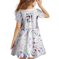 Custom New Zealand Aotearoa Family Matching Long Sleeve Bodycon Dress and Hawaiian Shirt Pink Maori Paua Shell Indigenous LT9 - Polynesian Pride