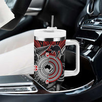 Aotearoa and Australia Tumbler With Handle New Zealand Honour The Treaty Ake!Ake!Ake!