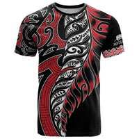 Koru Fern New Zealand T Shirt Maori Tribal Pattern