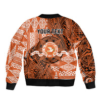 Personalised Tonga Tailulu College Bomber Jacket Since 1967 Special Kupesi Pattern Version 2